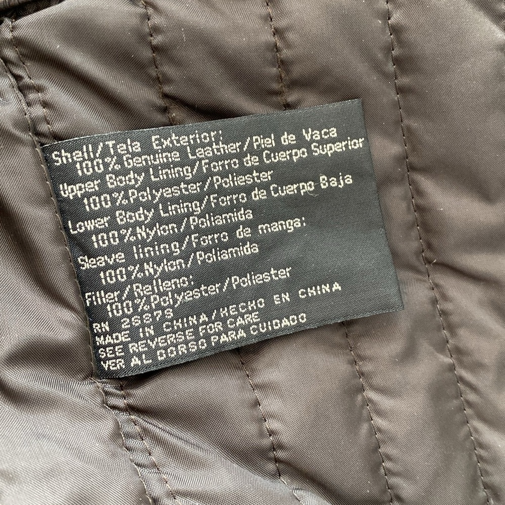 MEMBERS ONLY vintage leather coat 🔥 - Picture 8 of 16